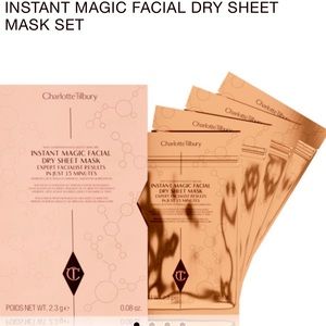 CHARLOTTE TILBURY INSTANT MAGIC FACIAL DRY SHEET MASK SET